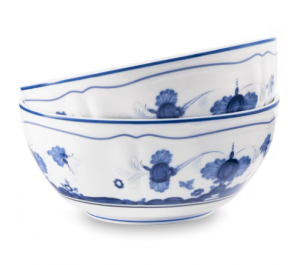 Ginori Oriente Italiano Indaco Soup Bowl - Set 2